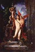 Gustave Moreau Eason and Eros oil painting reproduction